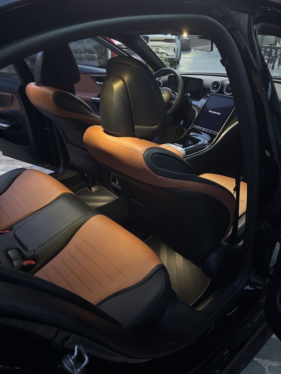 Mercedes-AMG — Leder Interieur — middenconsole