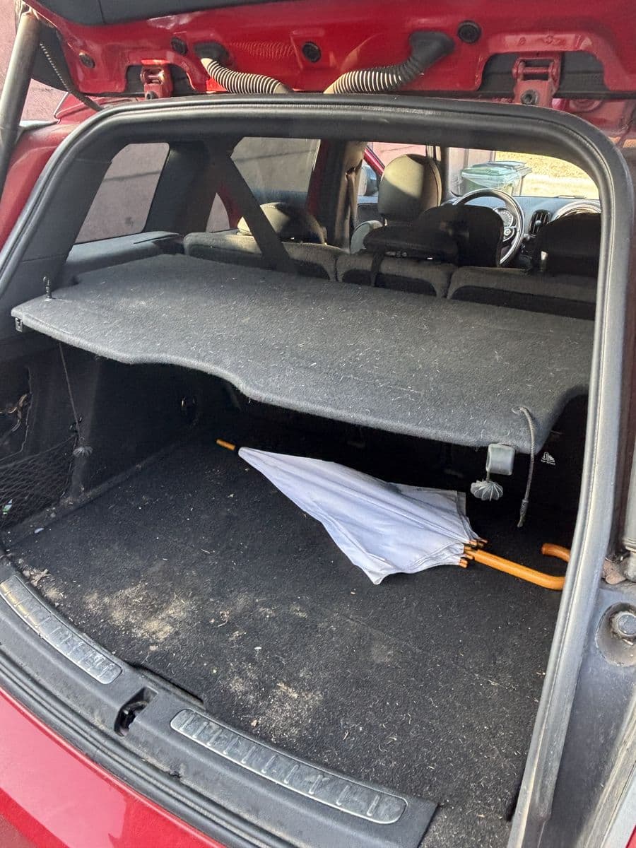 MINI Countryman — Kofferreiniging — koffer voor