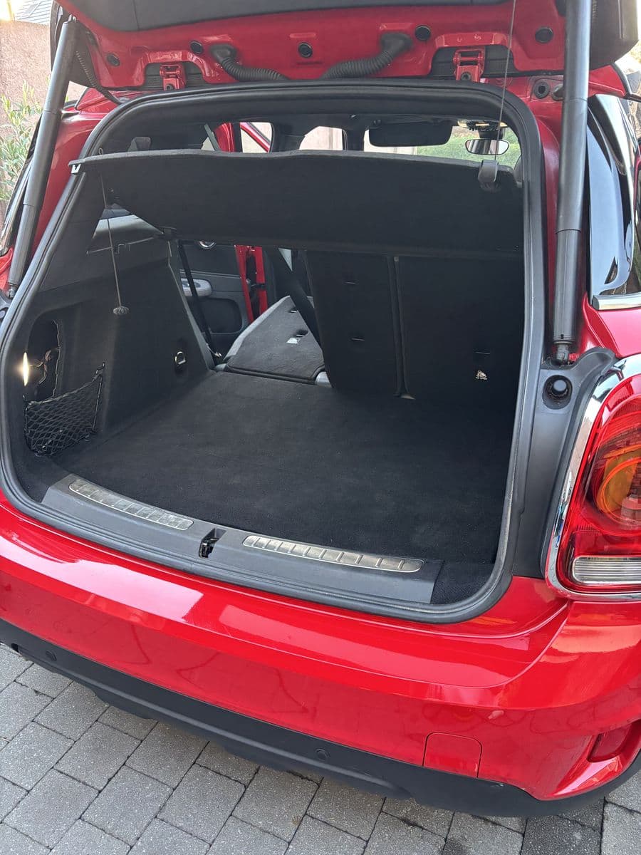 MINI Countryman — Kofferreiniging — koffer na